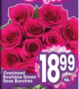 Jewel-Osco Overjoyed Boutique Dozen Rose Bunches offer