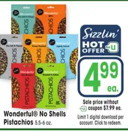 Jewel-Osco Wonderful No Shells Pistachios offer