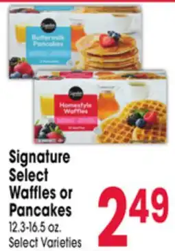 Jewel-Osco Signature Select Waffles or Pancakes offer