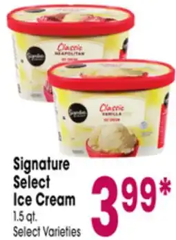 Jewel-Osco Signature Select Ice Cream offer
