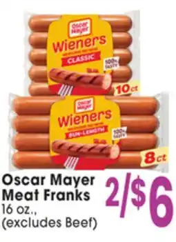 Jewel-Osco Oscar Mayer Meat Franks offer