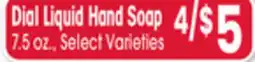 Jewel-Osco Dial Liquid Hand Soap offer