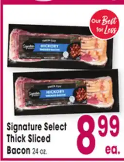 Jewel-Osco Signature Select Thick Sliced Bacon offer
