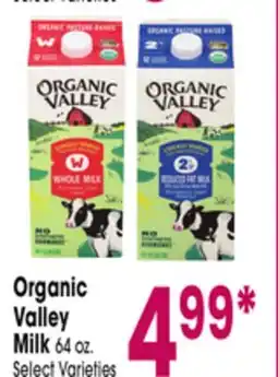 Jewel-Osco Organic Valley Milk offer