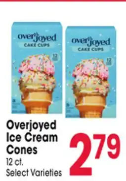 Jewel-Osco Overjoyed Ice Cream Cones offer