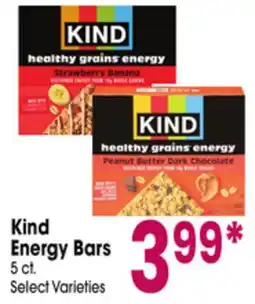 Jewel-Osco Kind Energy Bars offer