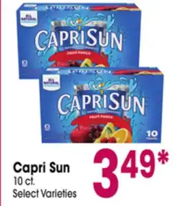 Jewel-Osco Capri Sun offer