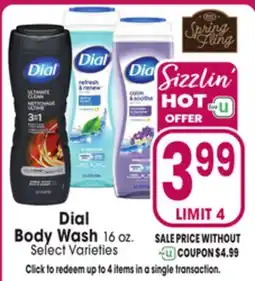 Jewel-Osco Dial Body Wash offer