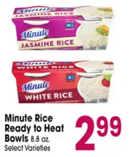 Jewel-Osco Minute Rice Ready to Heat Bowls offer