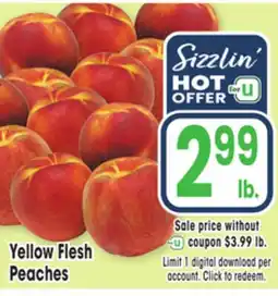 Jewel-Osco Yellow Flesh Peaches offer