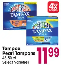 Jewel-Osco Tampax Pearl Tampons offer