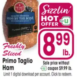 Jewel-Osco Primo Taglio Ham offer