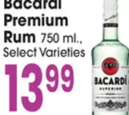 Jewel-Osco Bacardi Premium Rum offer