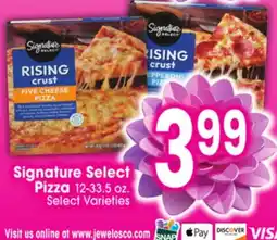 Jewel-Osco Signature Select Pizza offer