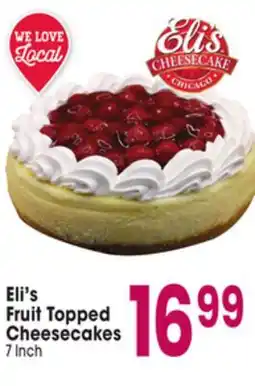 Jewel-Osco Eli's Fruit Topped Cheesecakes offer