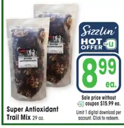 Jewel-Osco Super Antioxidant Trail Mix offer