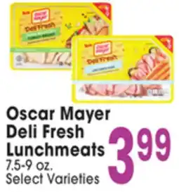 Jewel-Osco Oscar Mayer Deli Fresh Lunchmeats offer