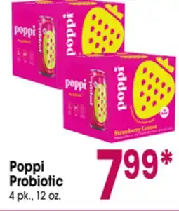 Jewel-Osco Poppi Probiotic offer