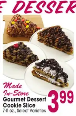 Jewel-Osco Gourmet Dessert Cookie Slice offer