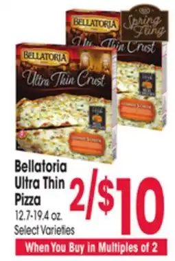Jewel-Osco Bellatoria Ultra Thin Pizza offer