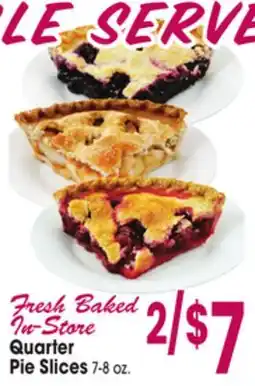 Jewel-Osco Quarter Pie Slices offer