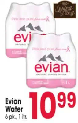 Jewel-Osco Evian Water offer