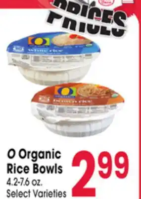 Jewel-Osco O Organic Rice Bowls offer