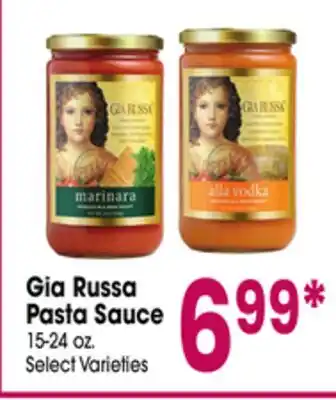 Jewel-Osco Gia Russa Pasta Sauce offer