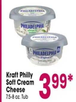 Jewel-Osco Kraft Philly Soft Cream Cheese offer