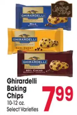 Jewel-Osco Ghirardelli Baking Chips offer
