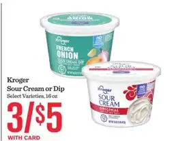 Mariano's Kroger Sour Cream or Dip offer