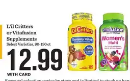 Mariano's L'il Critters or Vitafusion Supplements offer