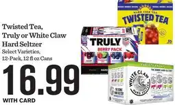 Mariano's Twisted Tea, Truly or White Claw Hard Seltzer offer