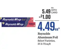 Mariano's Reynolds Aluminum Foil offer