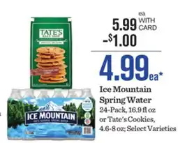 Mariano's Ice Mountain Spring Water offer