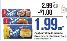 Mariano's Pillsbury Grands Biscuits, Crescents or Cinnamon Rolls offer