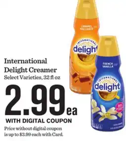 Mariano's International Delight Creamer offer