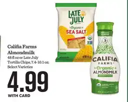 Mariano's Califia Farms Almondmilk offer
