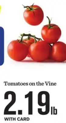 Mariano's Tomatoes on the Vine Bartlett offer