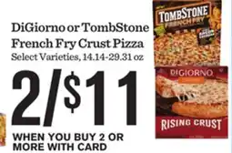 Mariano's DiGiorno or TombStone French Fry Crust Pizza offer