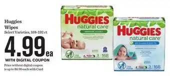 Mariano's Huggies Wipes offer