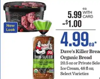 Mariano's Dave's Killer Bread Organic Bread offer