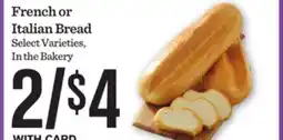 Mariano's French or Italian Bread offer