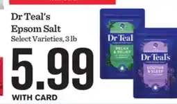 Mariano's Dr Teal's Epsom Salt offer
