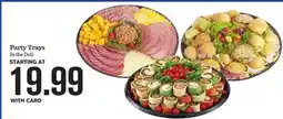 Mariano's Party Trays offer