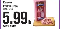 Mariano's Krakus Polish Ham offer