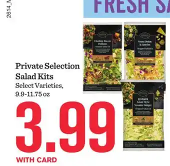 Mariano's Private Selection Salad Kits offer