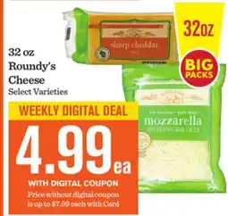 Mariano's 32 oz Roundy's Cheese offer