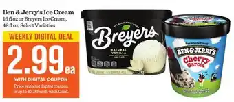 Mariano's Ben & Jerry's Ice Cream offer