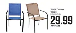 Mariano's HGTV Outdoor Chairs offer